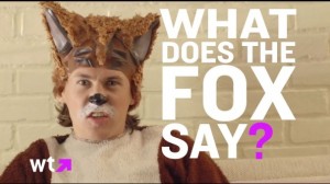 Still from What Does the Fox Say video